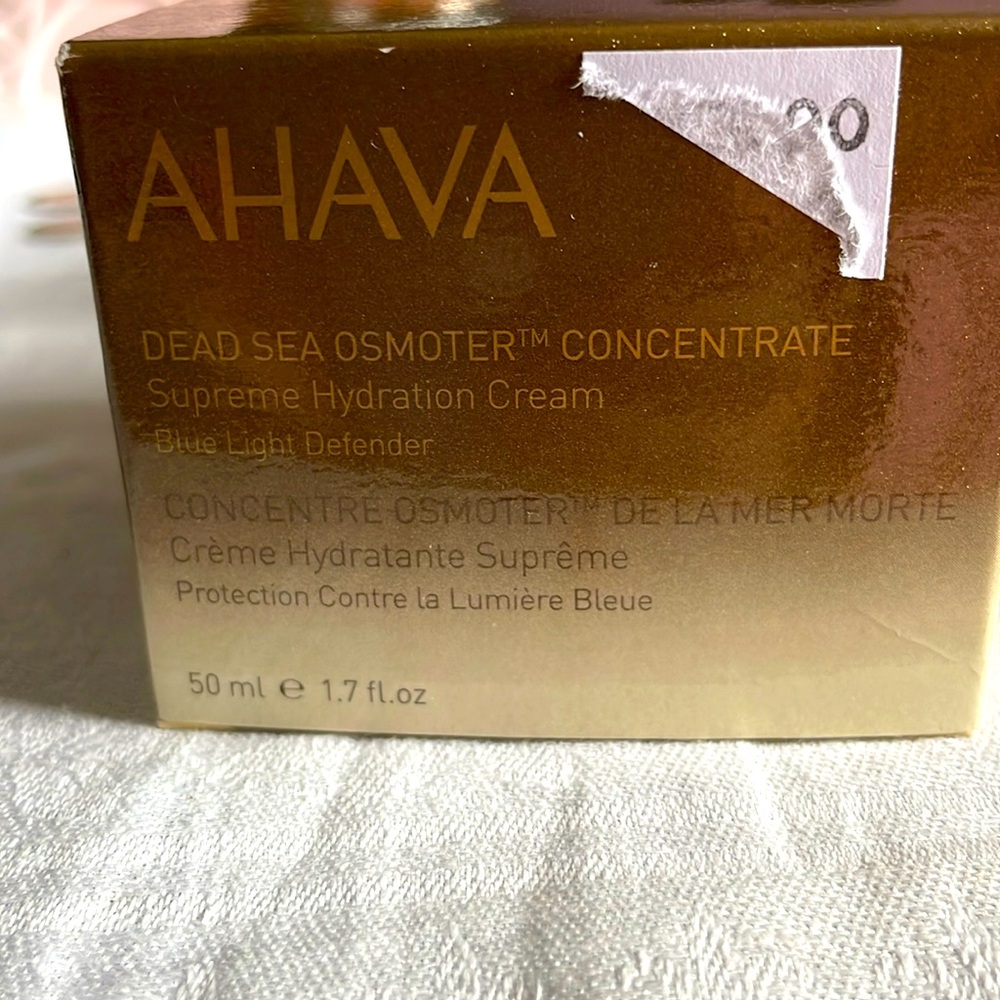 Ahava Dead Sea odometer concentrate. Nwt